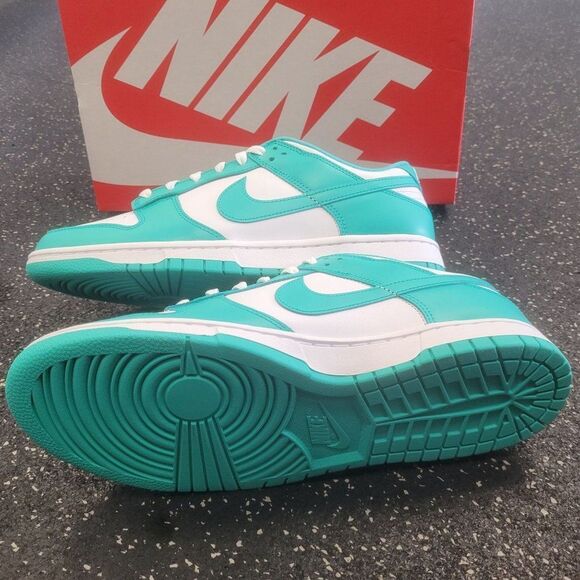 Nike Dunk Low Clear Jade DV0833-101 Men's Size 10 - Picture 7 of 8